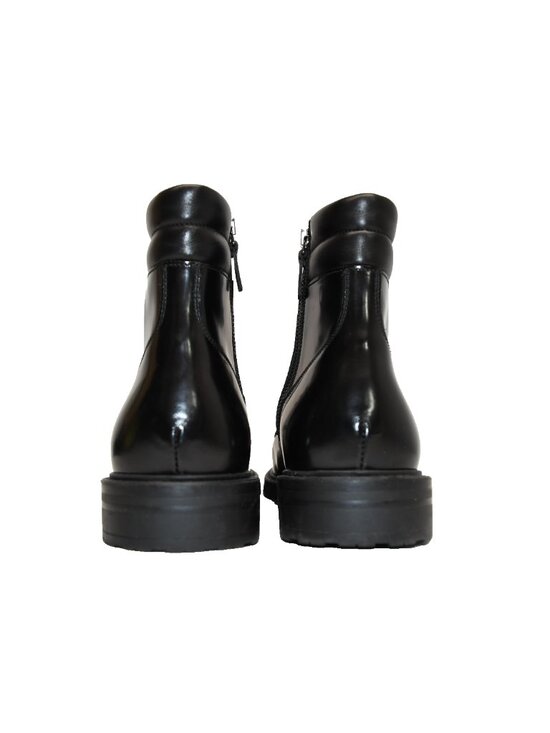 New! Magnanni Grayson Men\'s Crown Black Combat Boots 25833 Size 10 43 DD531A